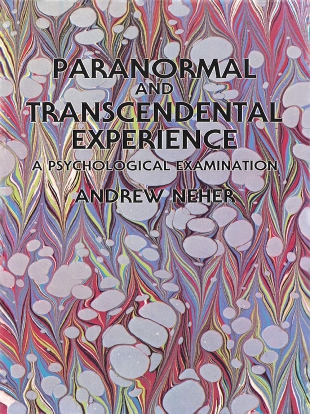 Big bigCover of Paranormal and Transcendental Experience