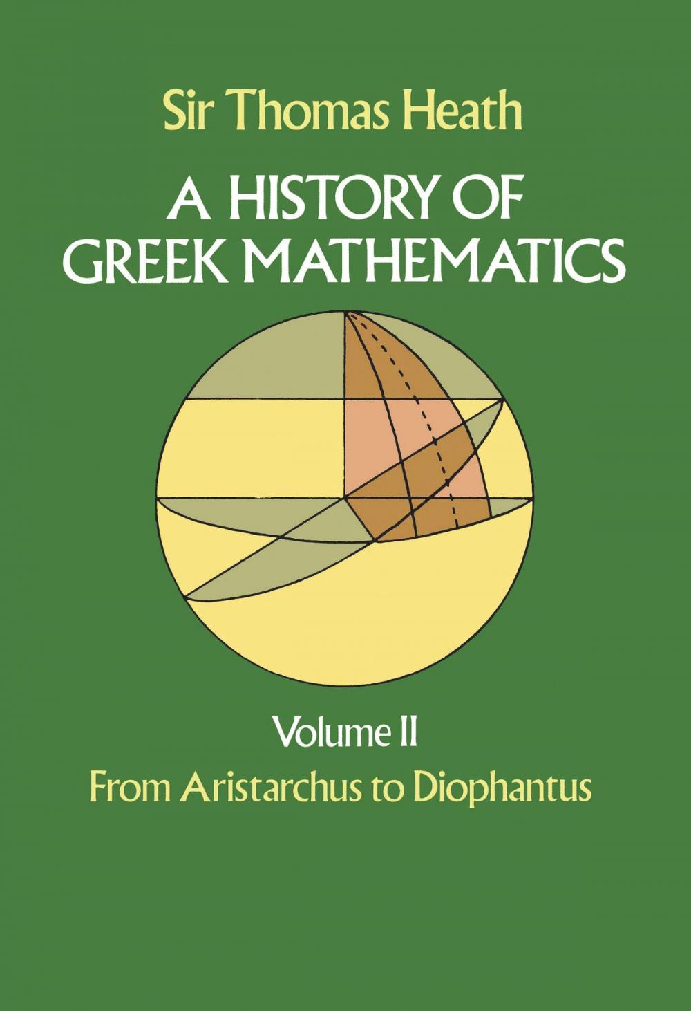 Big bigCover of A History of Greek Mathematics, Volume II