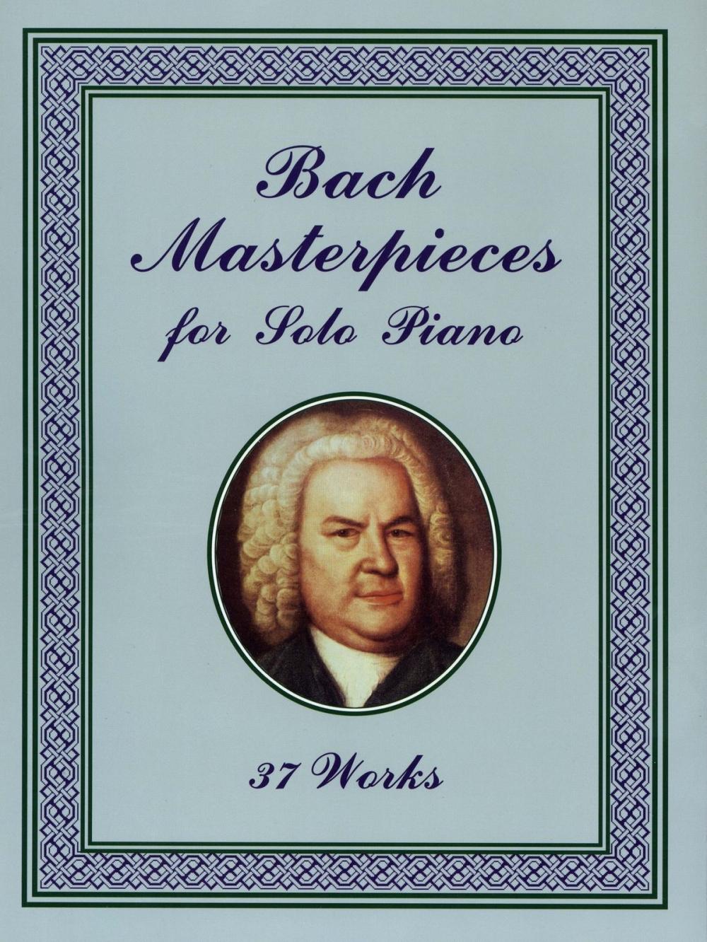 Big bigCover of Bach Masterpieces for Solo Piano