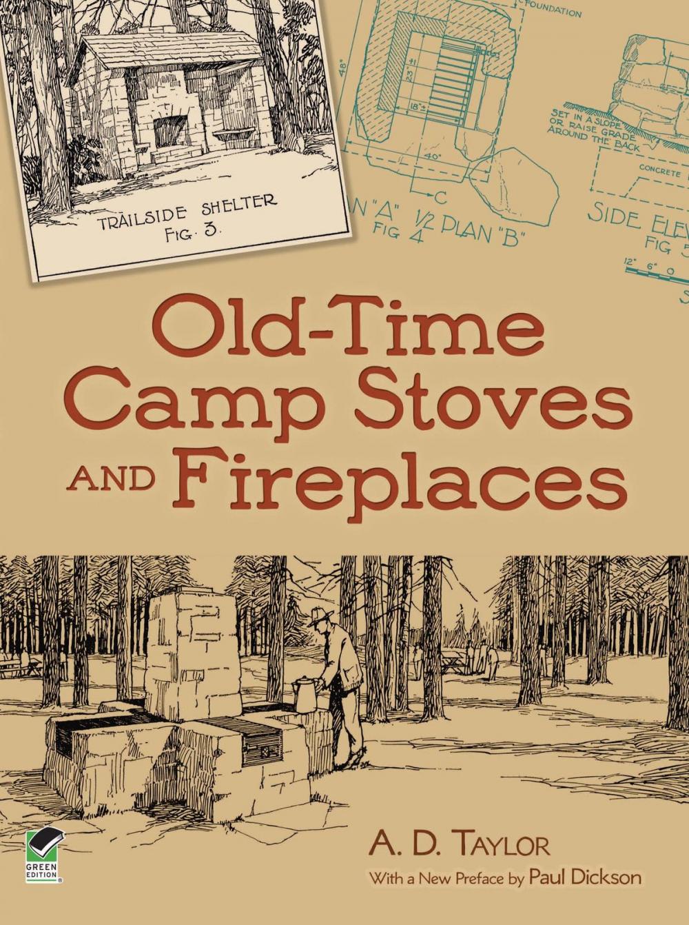 Big bigCover of Old-Time Camp Stoves and Fireplaces