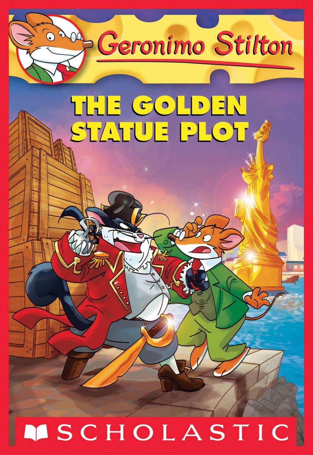 Big bigCover of Geronimo Stilton #55: The Golden Statue Plot