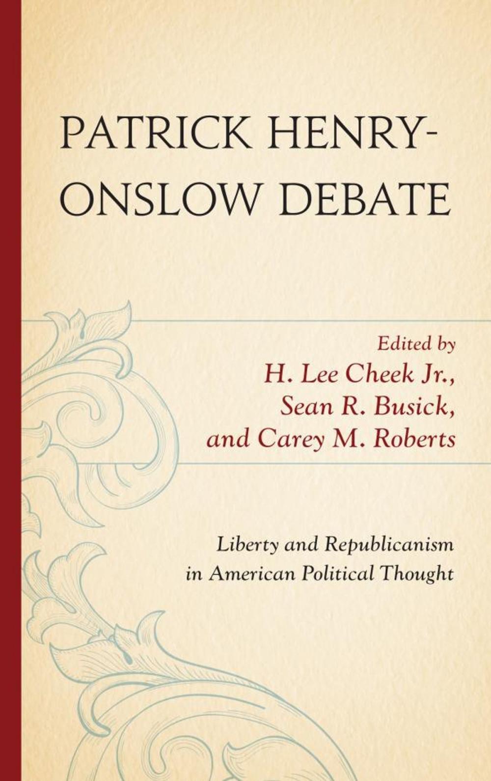 Big bigCover of Patrick Henry-Onslow Debate