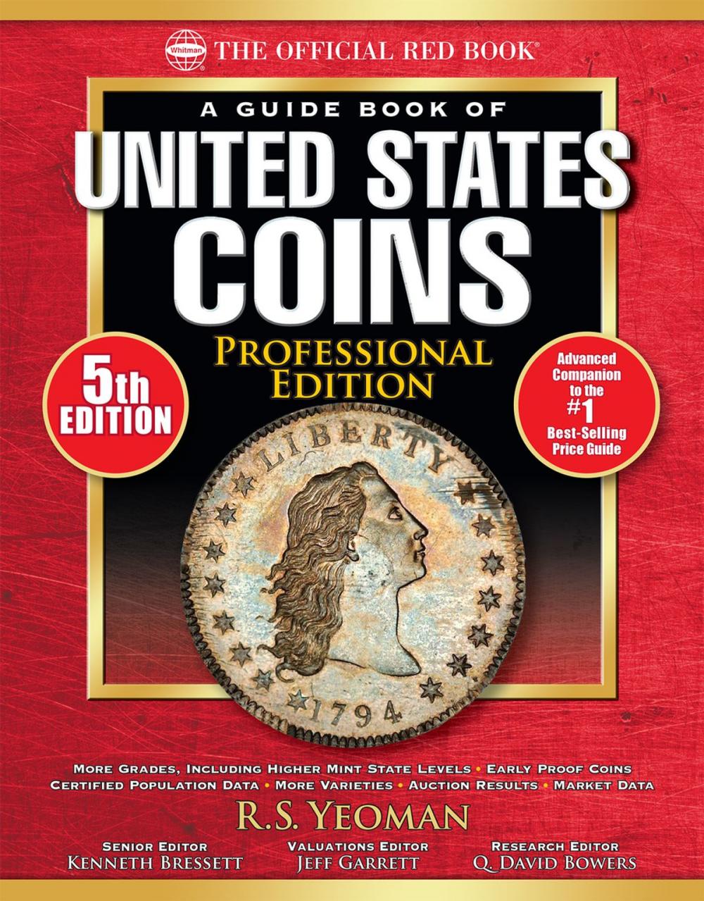 Big bigCover of The Official Red Book: A Guide Book of United States Coins, Professional Edition