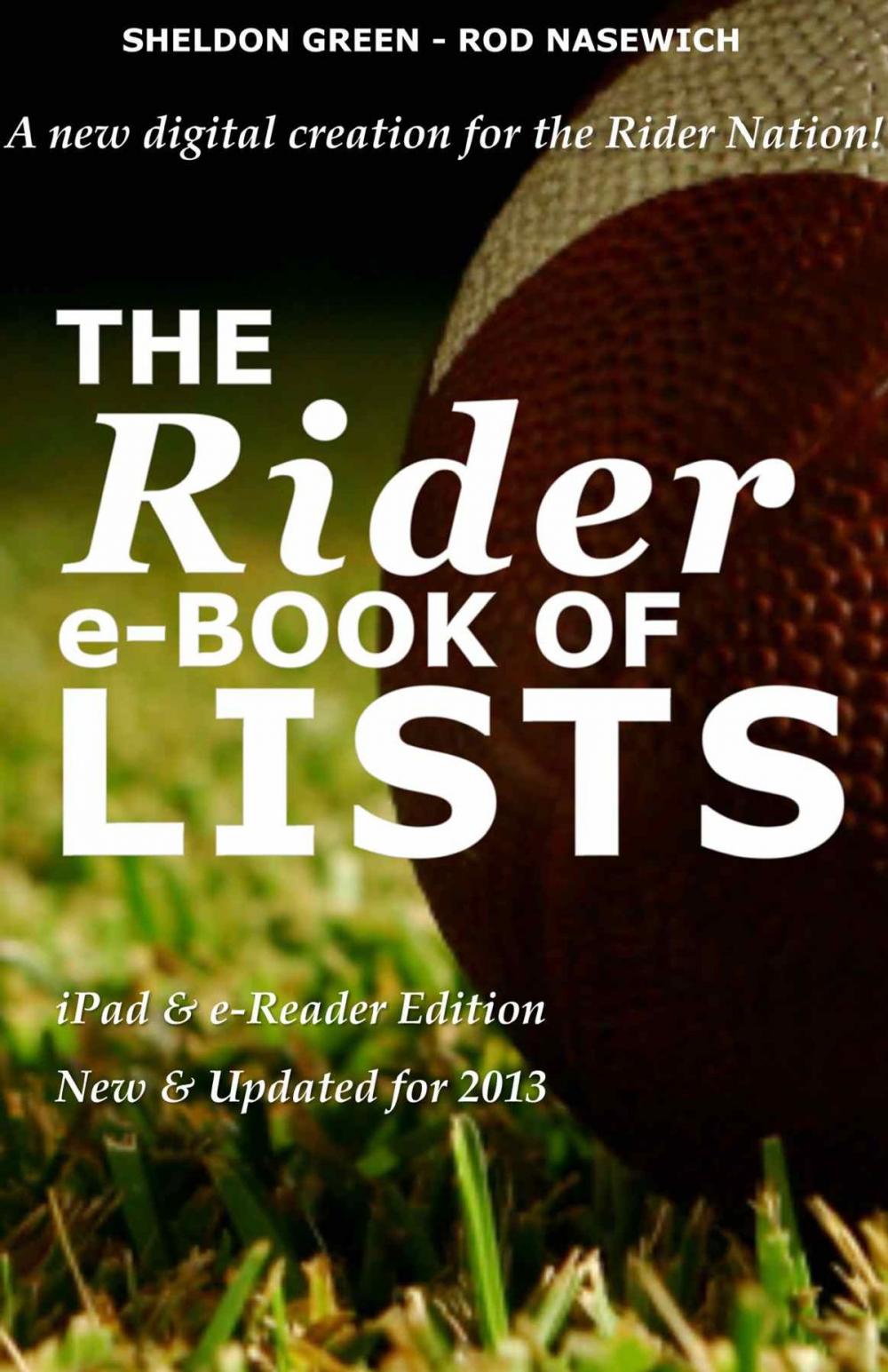 Big bigCover of The Rider e-Book of Lists: iPad and e-Reader Edition