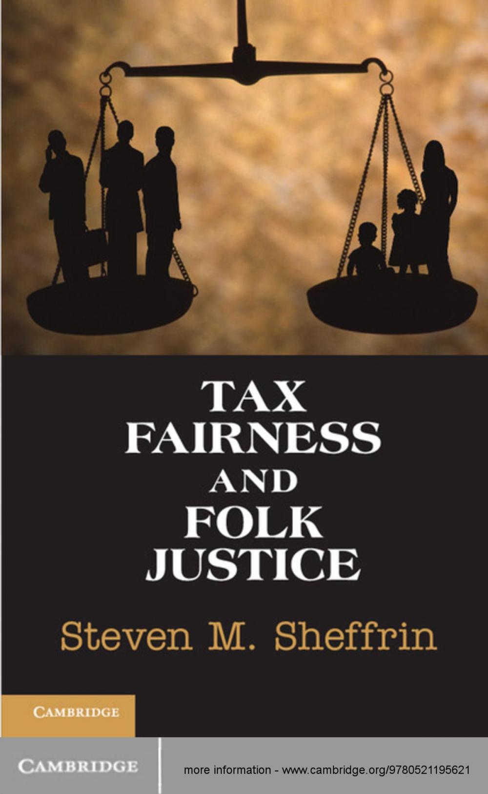 Big bigCover of Tax Fairness and Folk Justice