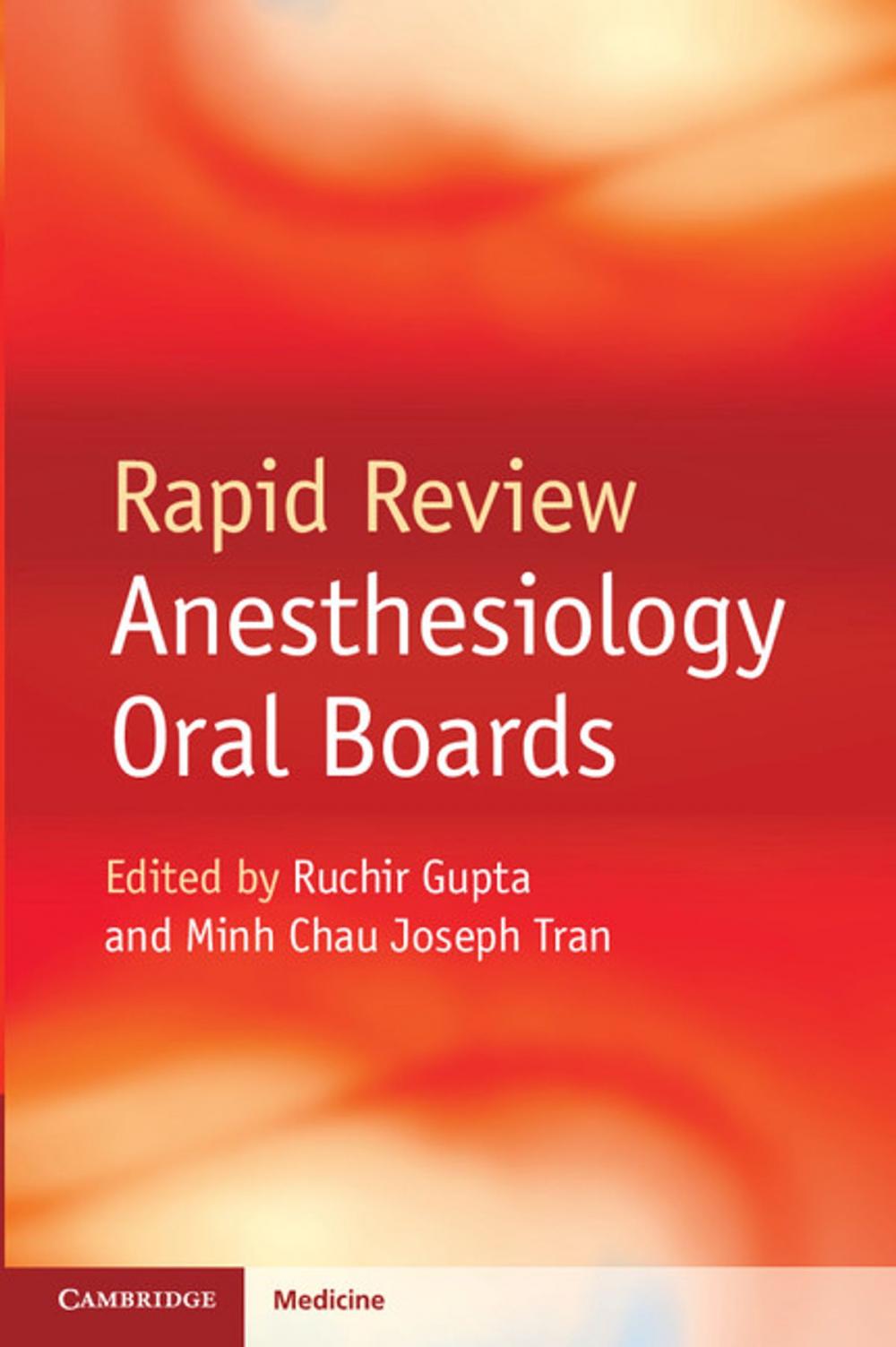 Big bigCover of Rapid Review Anesthesiology Oral Boards