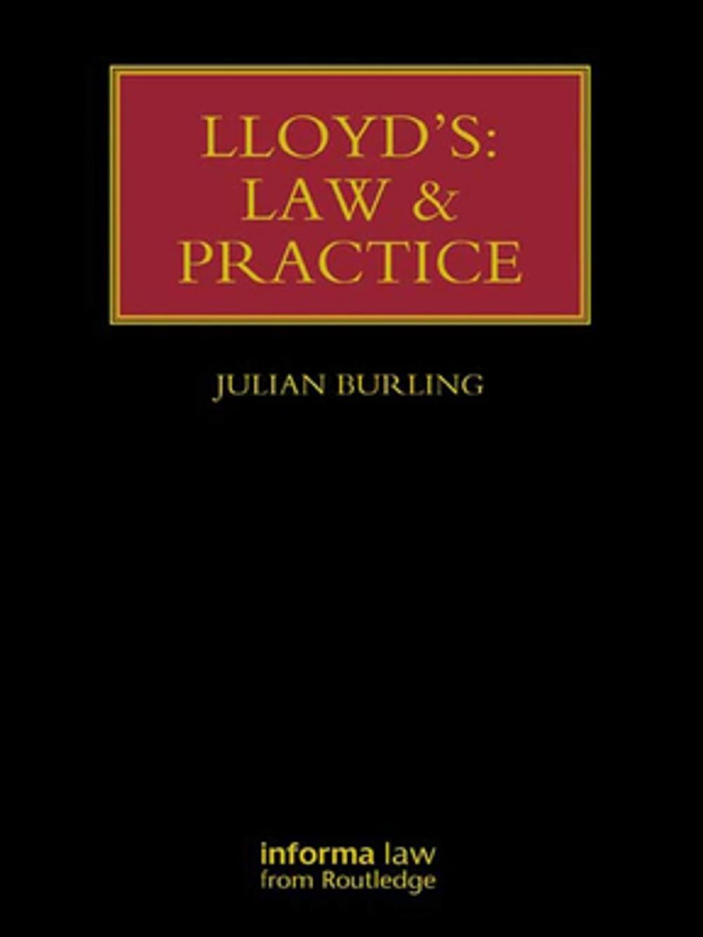 Big bigCover of Lloyd's: Law and Practice