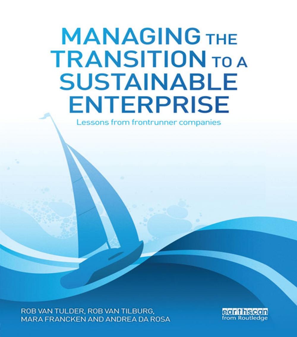 Big bigCover of Managing the Transition to a Sustainable Enterprise