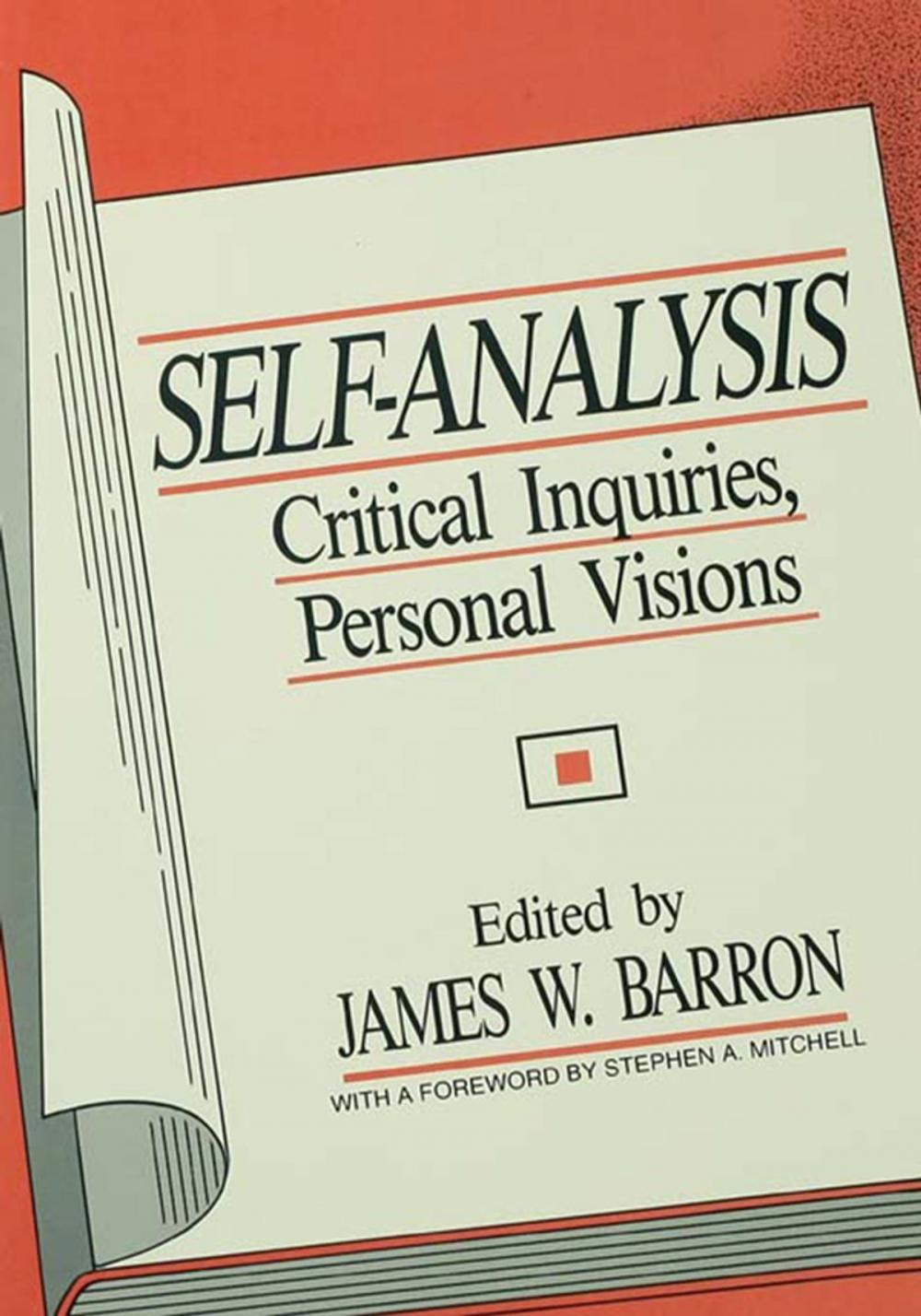 Big bigCover of Self-Analysis