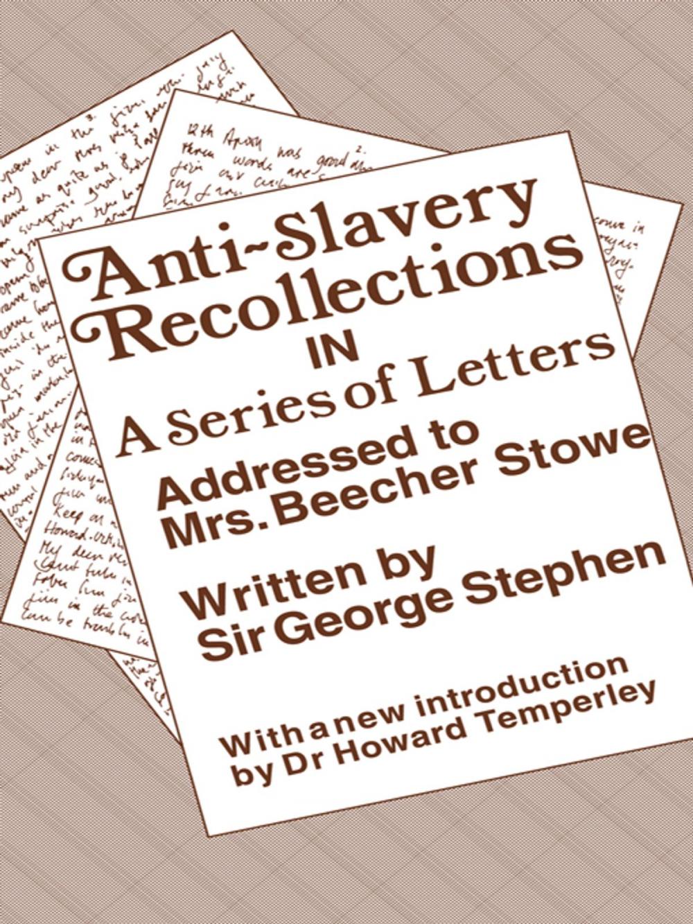 Big bigCover of Anti-Slavery Recollection Cb