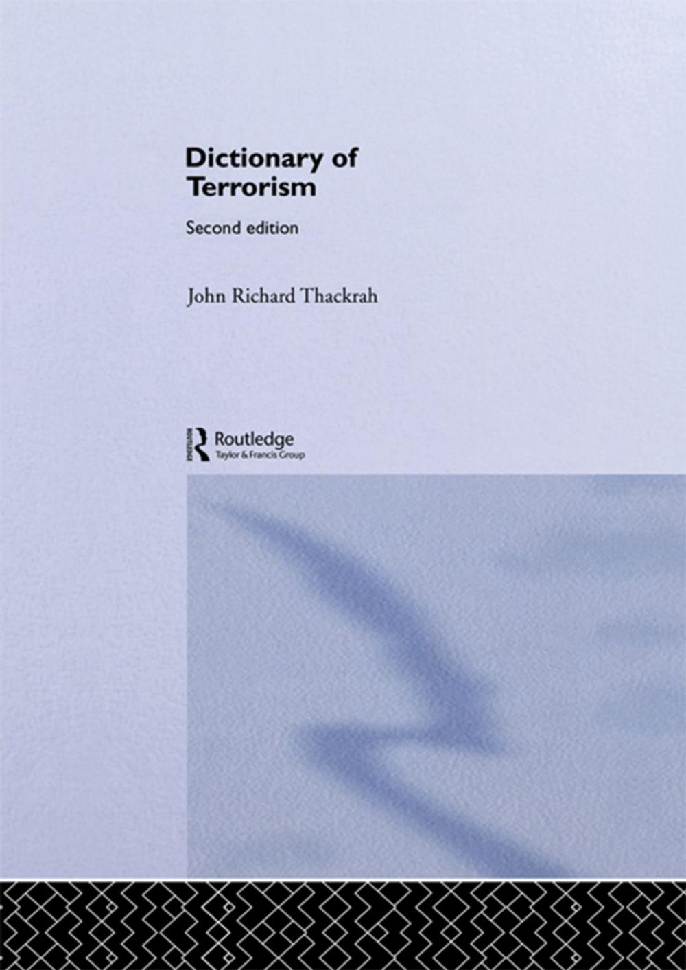 Big bigCover of Dictionary of Terrorism