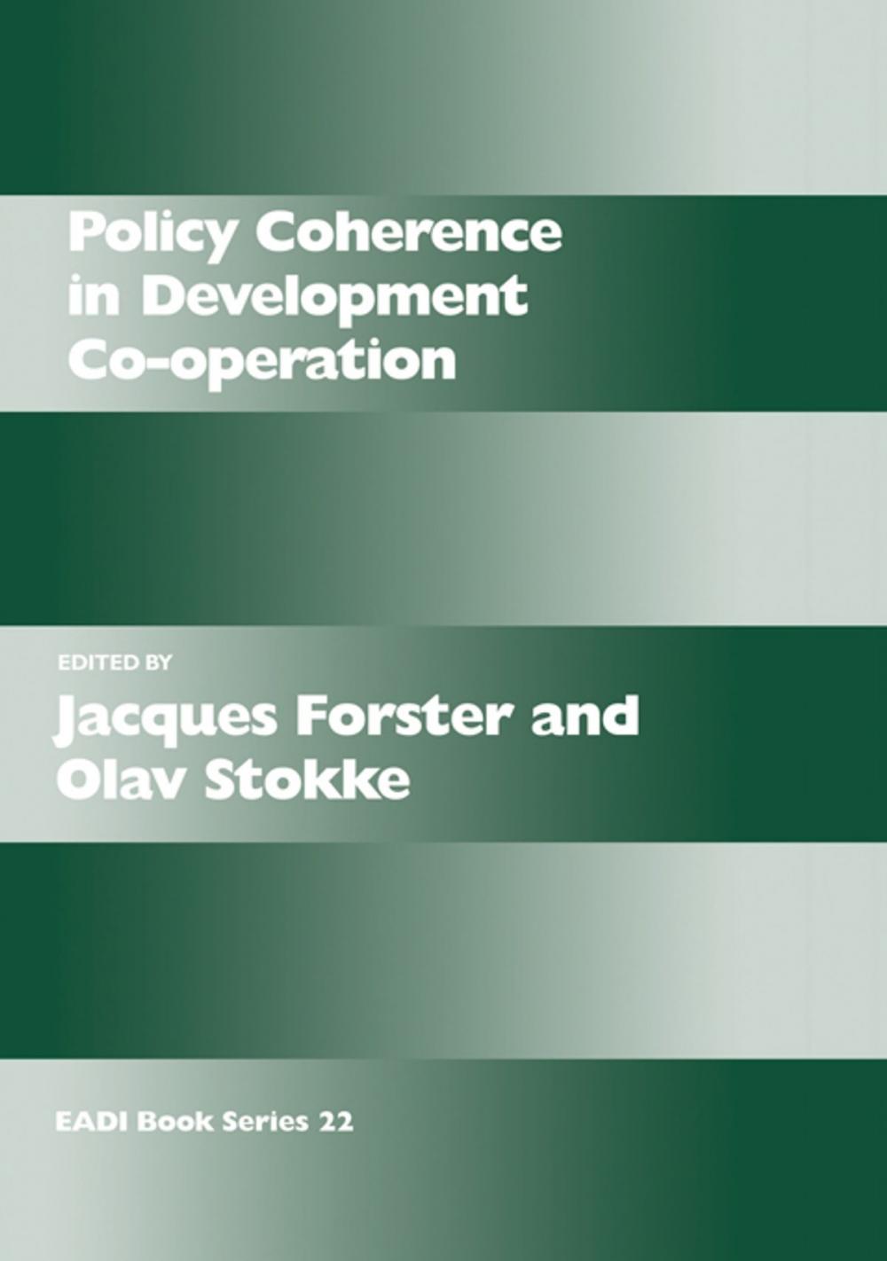 Big bigCover of Policy Coherence in Development Co-operation