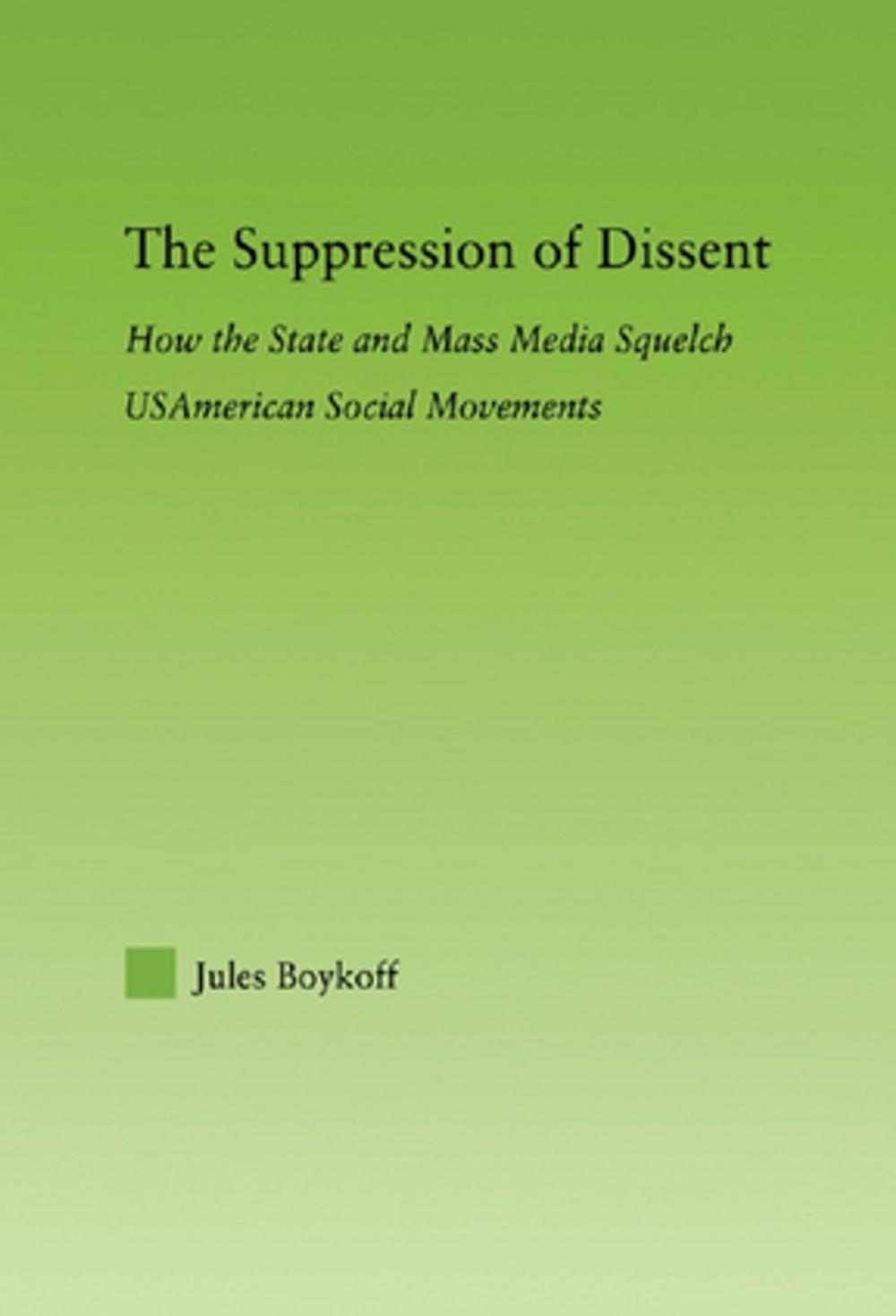 Big bigCover of The Suppression of Dissent