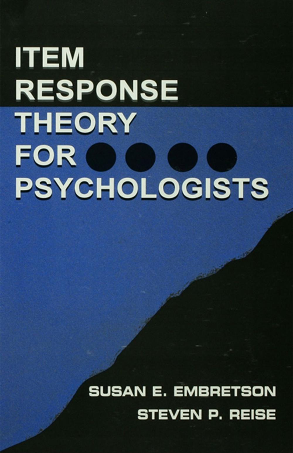 Big bigCover of Item Response Theory