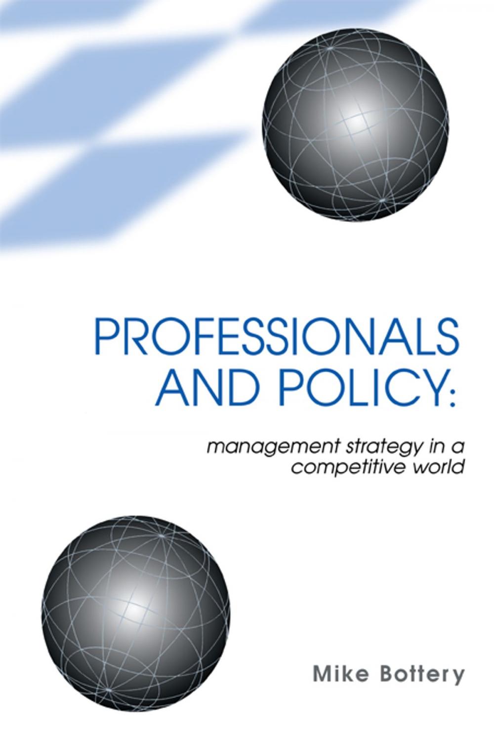 Big bigCover of Professionals and Policy