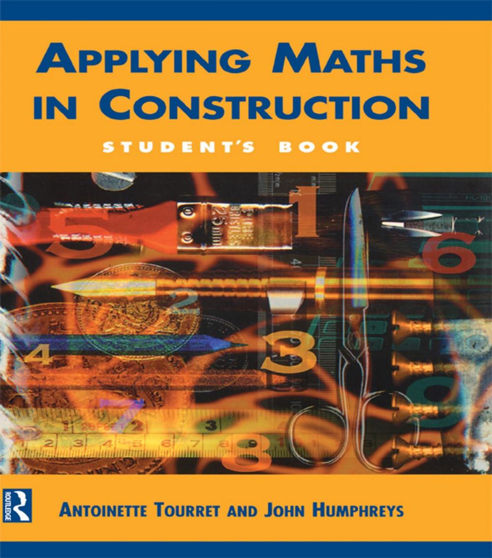 Big bigCover of Applying Maths in Construction