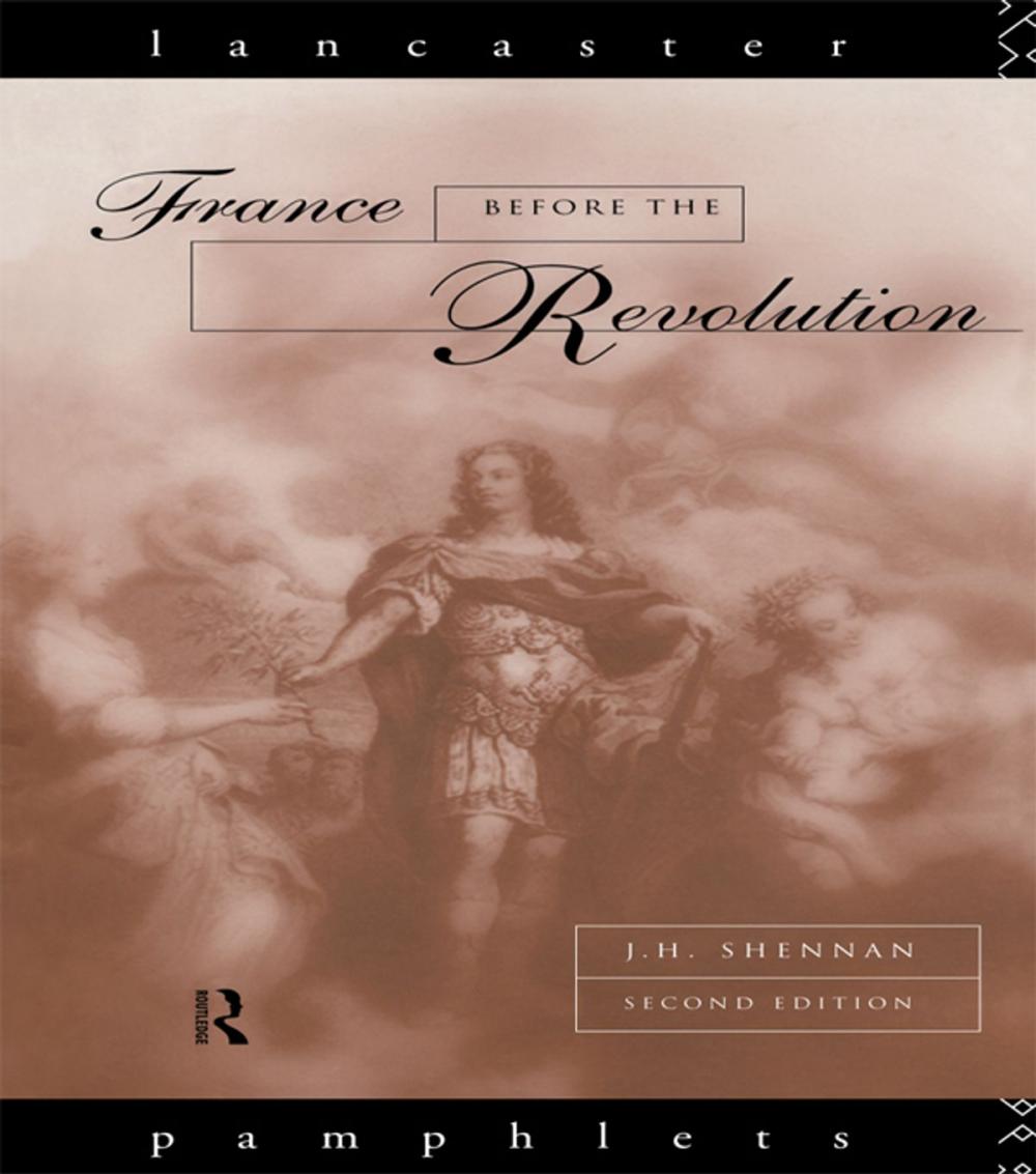 Big bigCover of France Before the Revolution