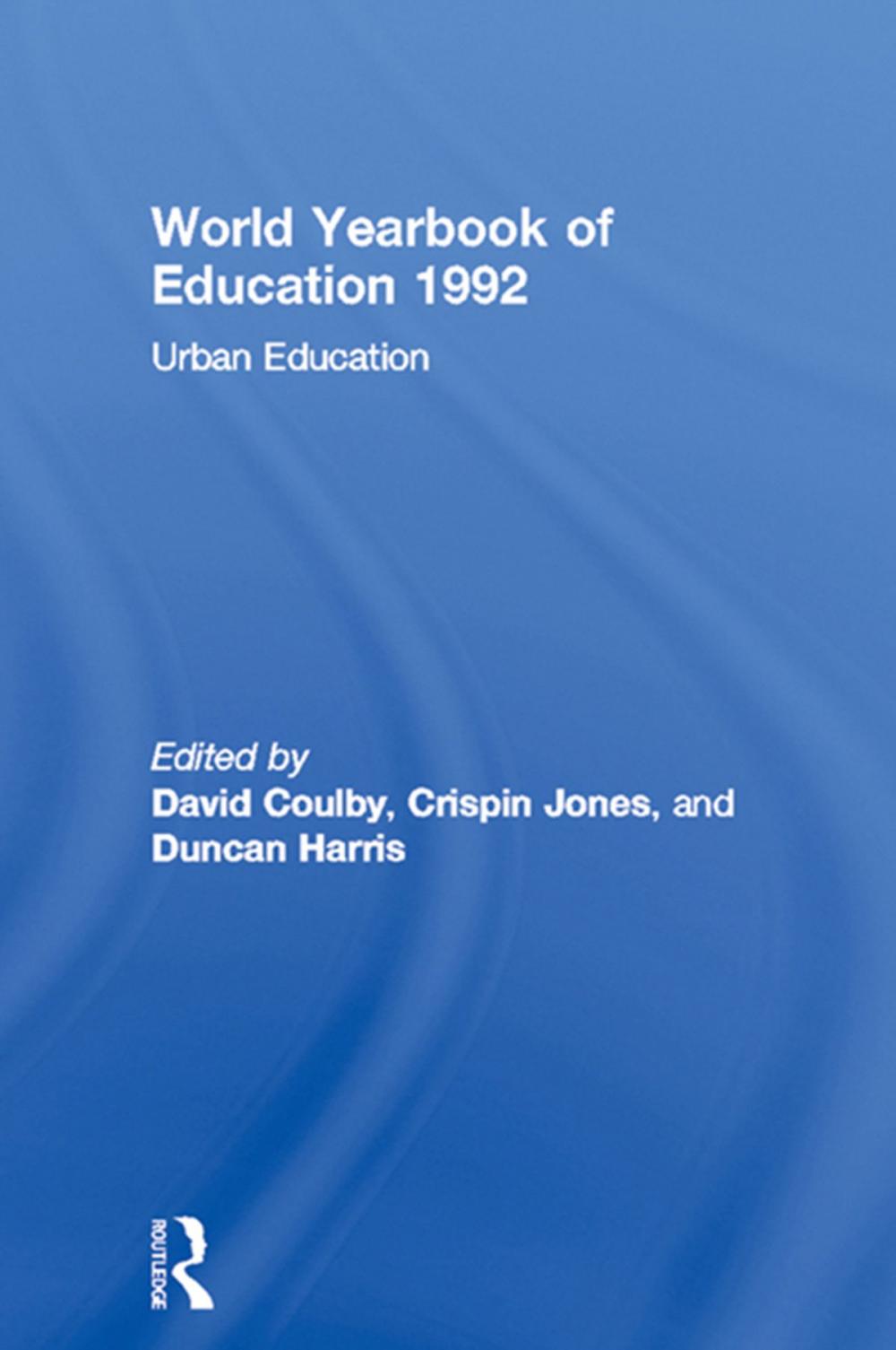 Big bigCover of World Yearbook of Education 1992