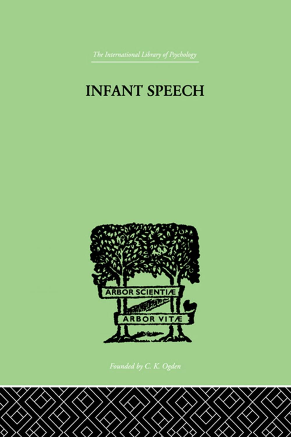 Big bigCover of Infant Speech