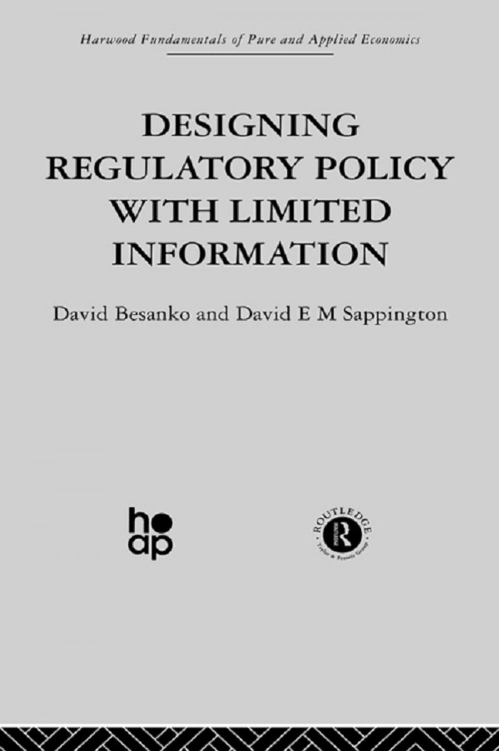 Big bigCover of Designing Regulatory Policy with Limited Information