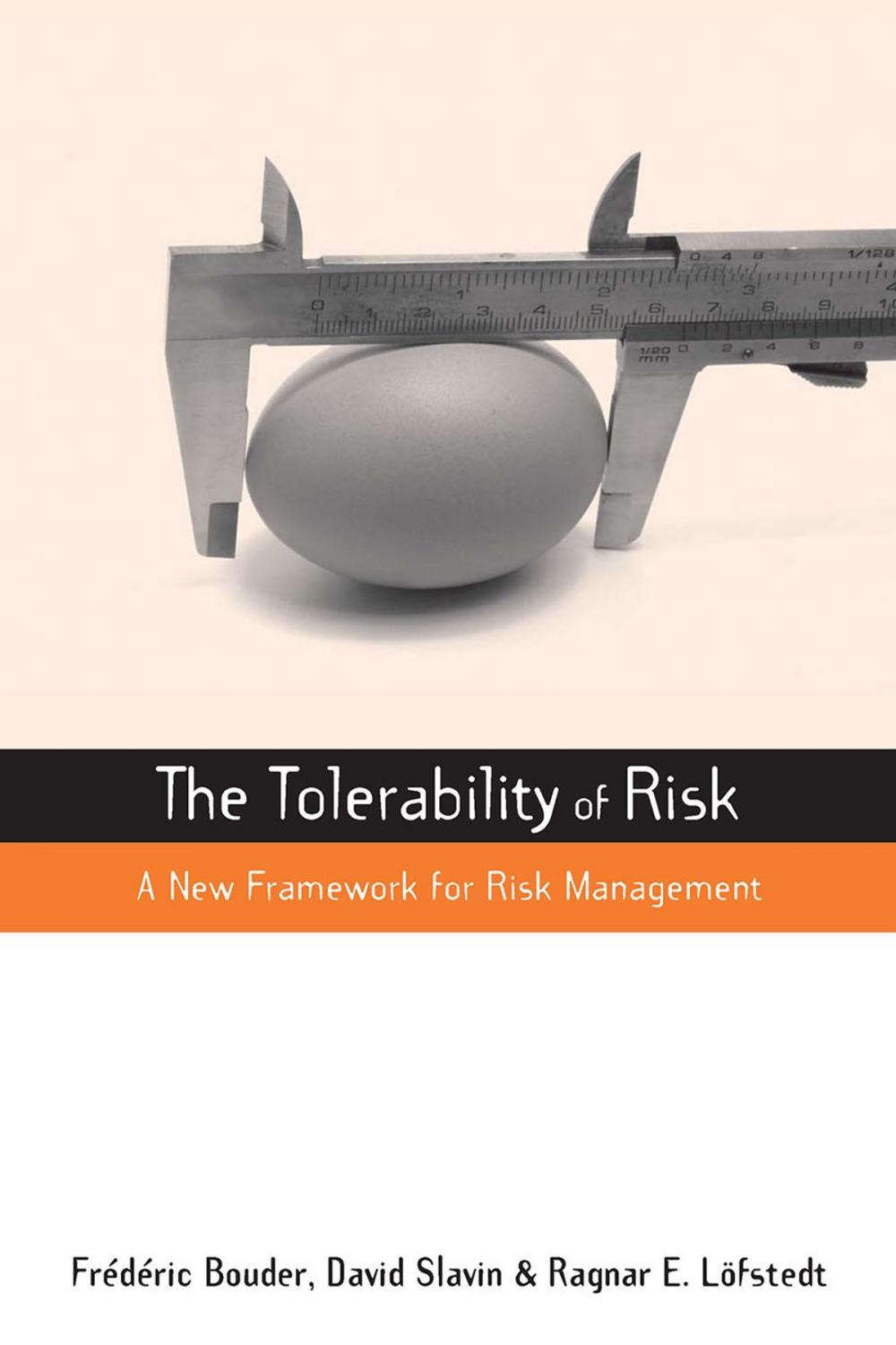 Big bigCover of The Tolerability of Risk