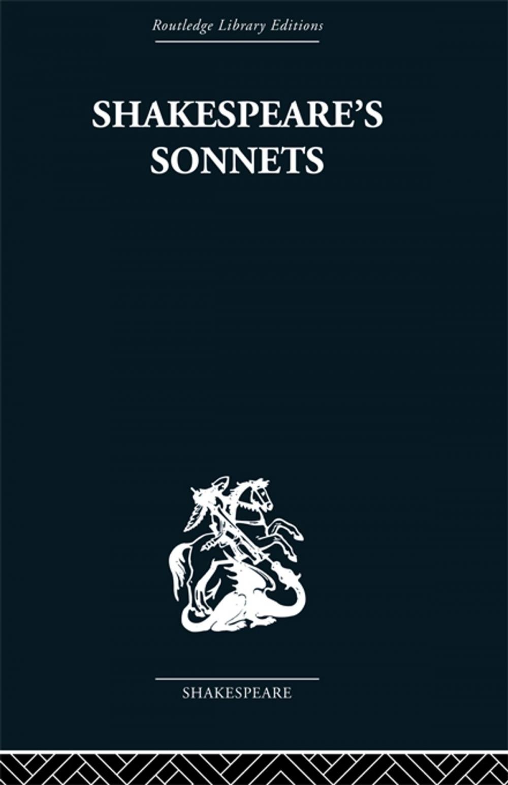 Big bigCover of Shakespeare's Sonnets