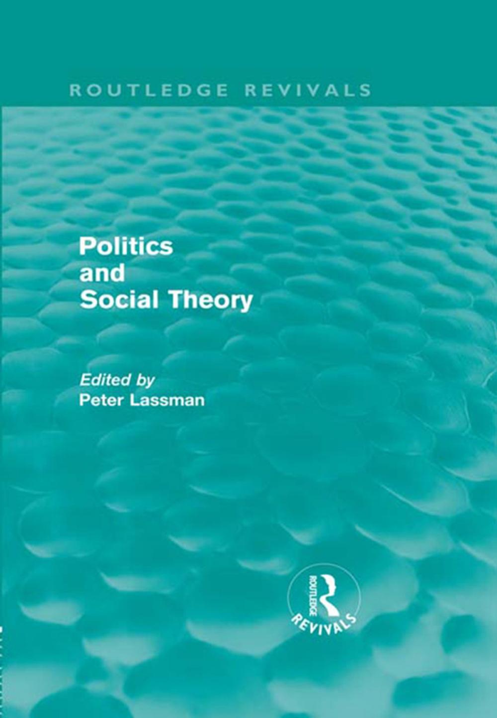 Big bigCover of Politics and Social Theory