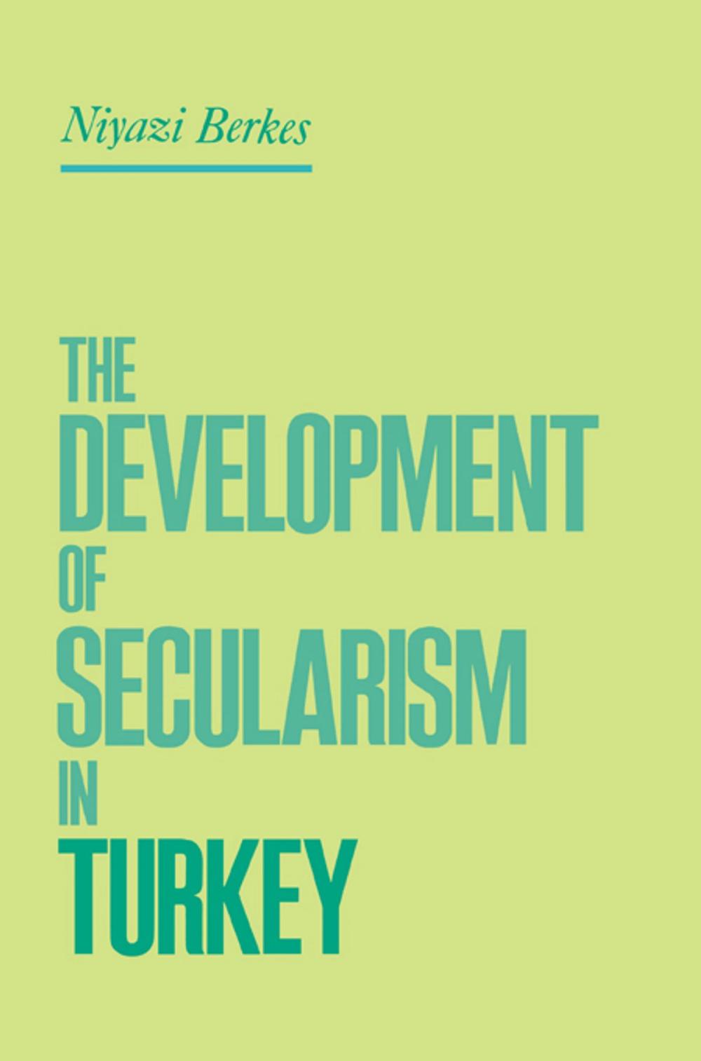 Big bigCover of The Development of Secularism in Turkey