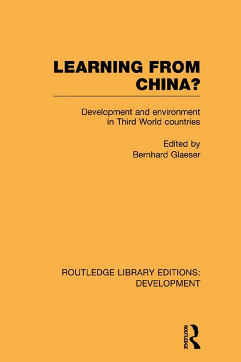 Big bigCover of Learning From China?