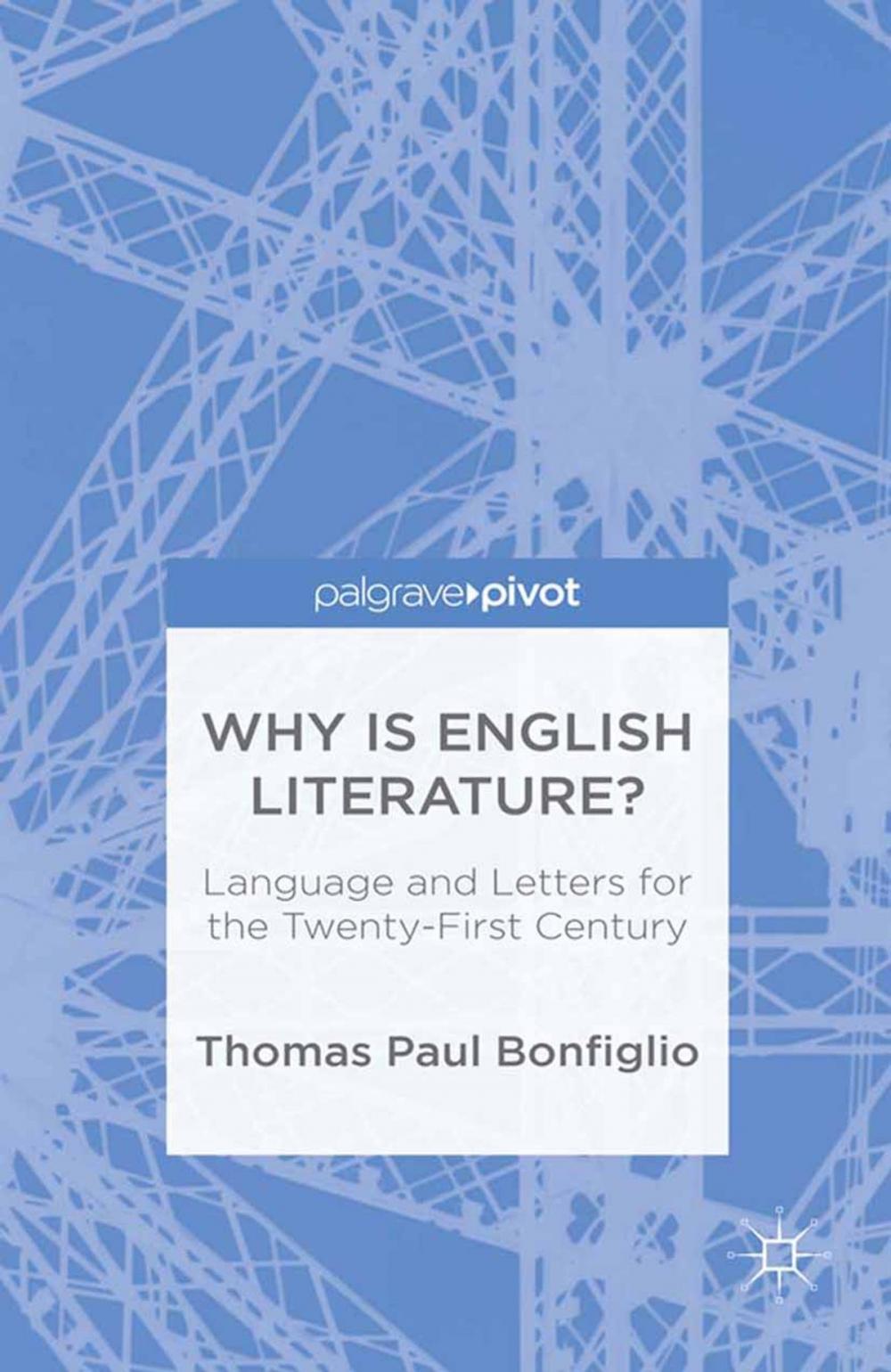 Big bigCover of Why is English Literature?