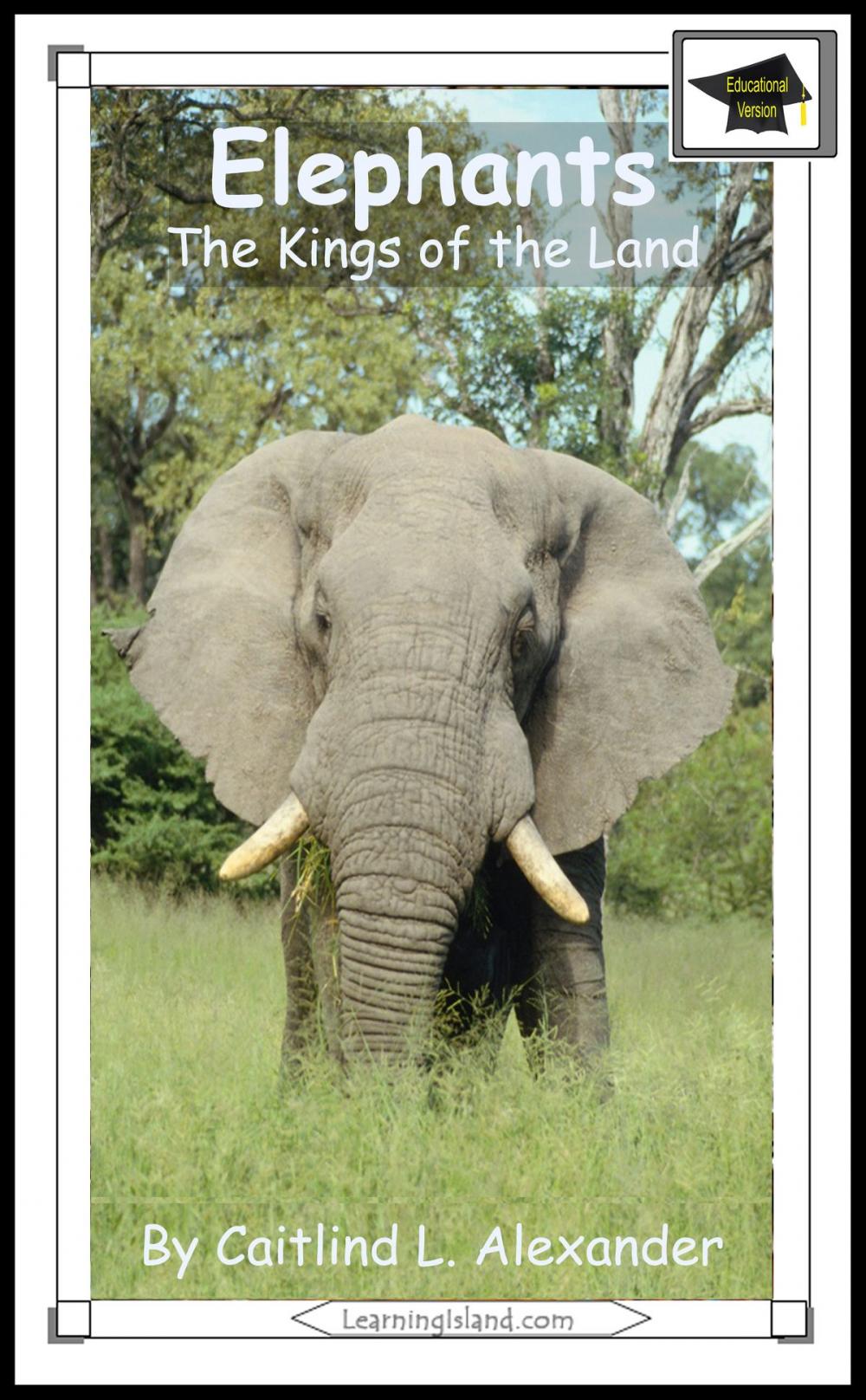 Big bigCover of Elephants: The Kings of the Land: Educational Version