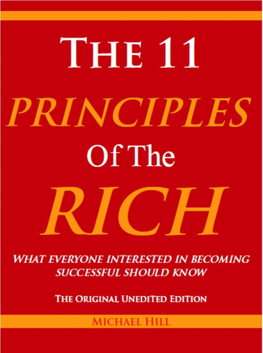 Big bigCover of The 11 Principles of the Rich