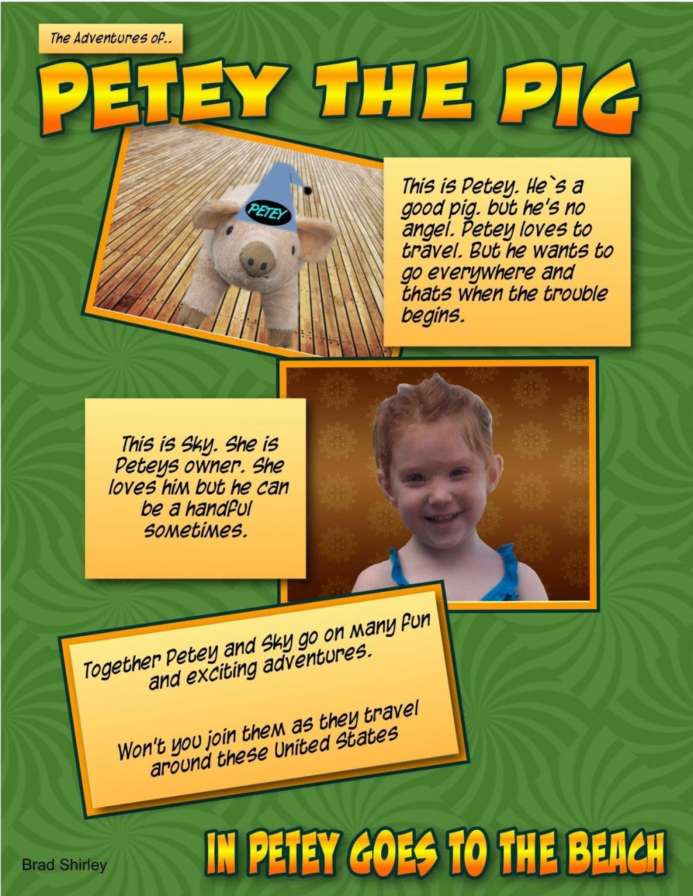 Big bigCover of Petey the Pig (In Petey goes to the beach)