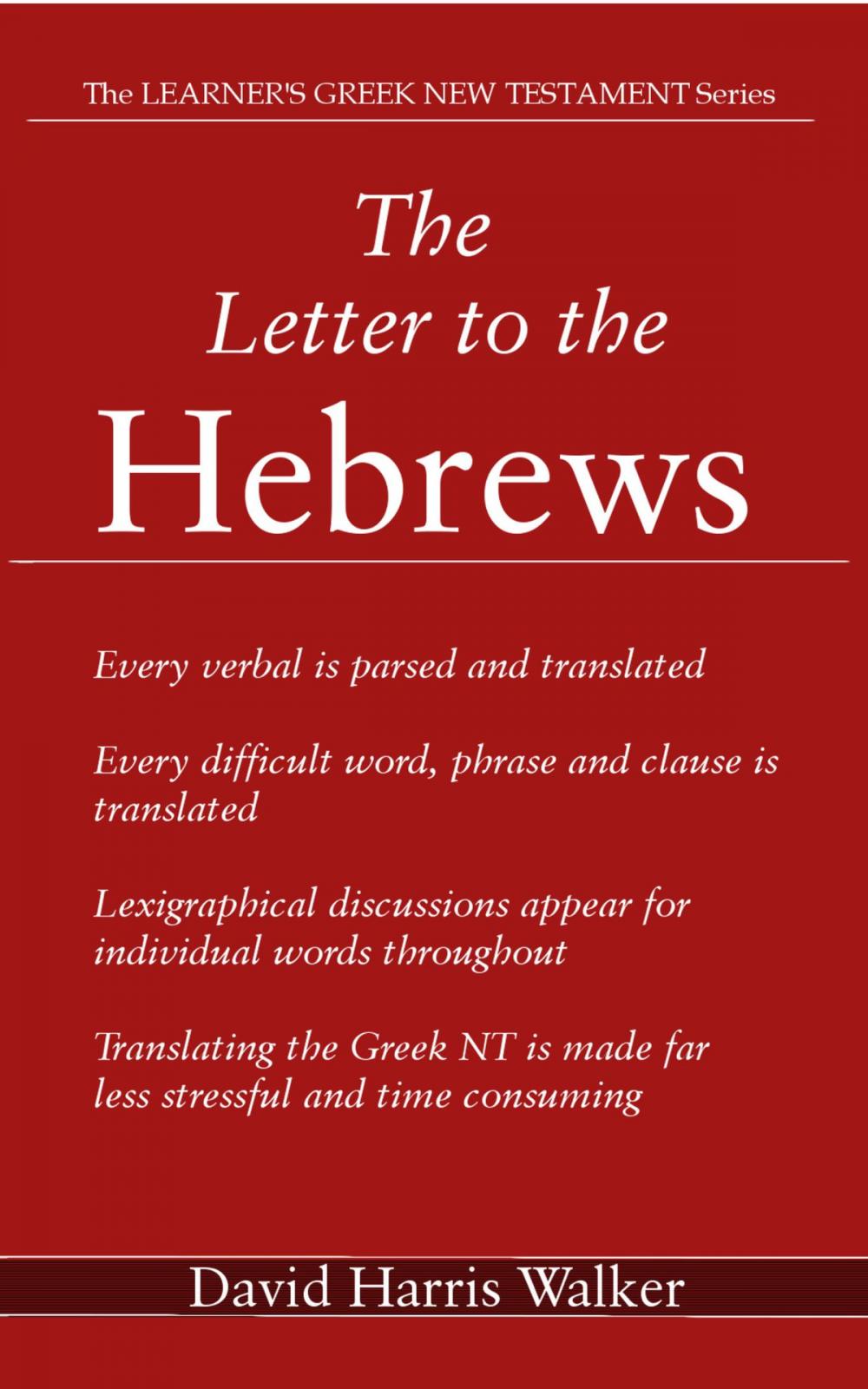 Big bigCover of The Letter to the Hebrews