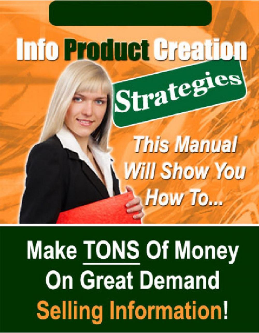 Big bigCover of Info Product Creation Strategies