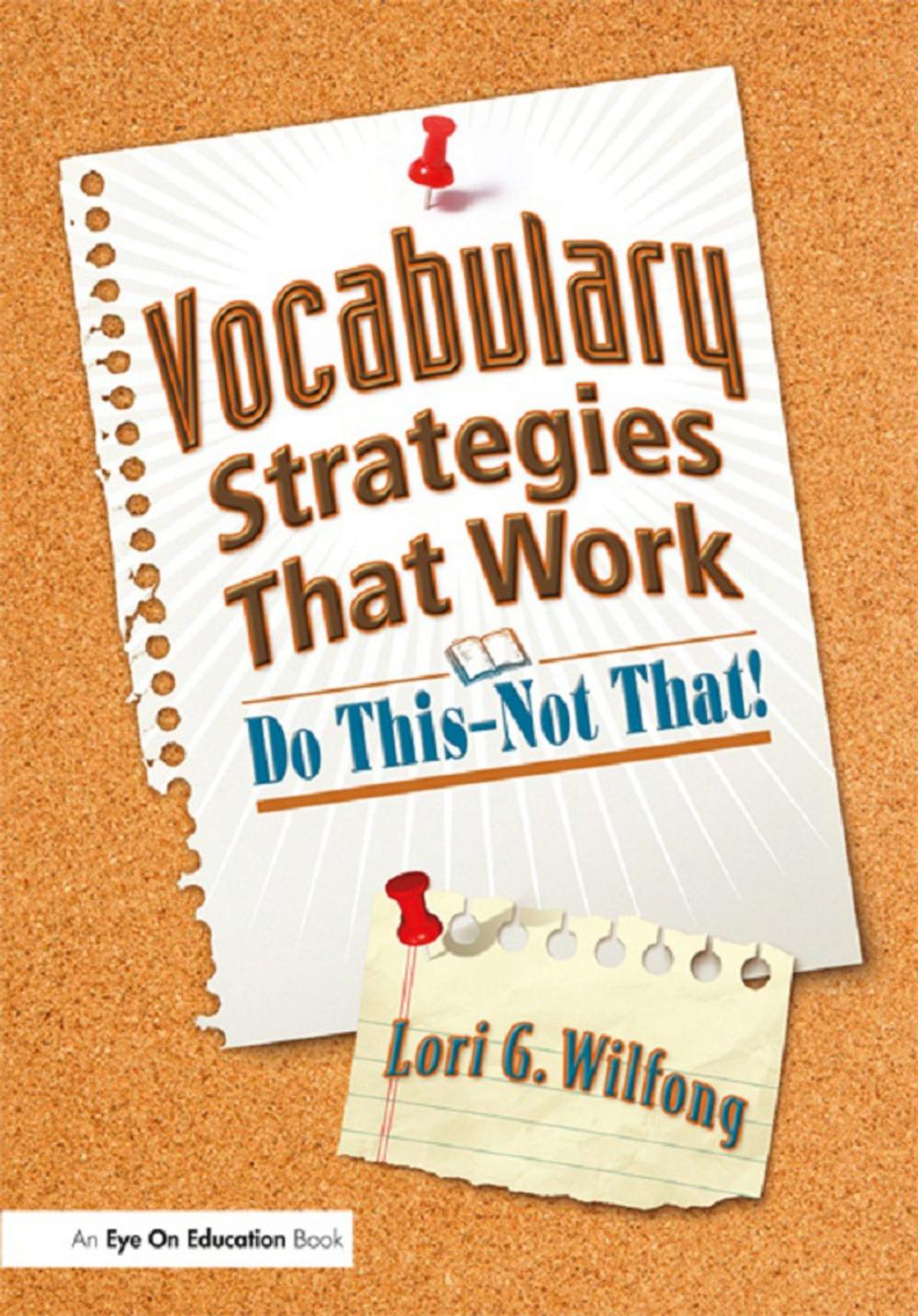 Big bigCover of Vocabulary Strategies That Work