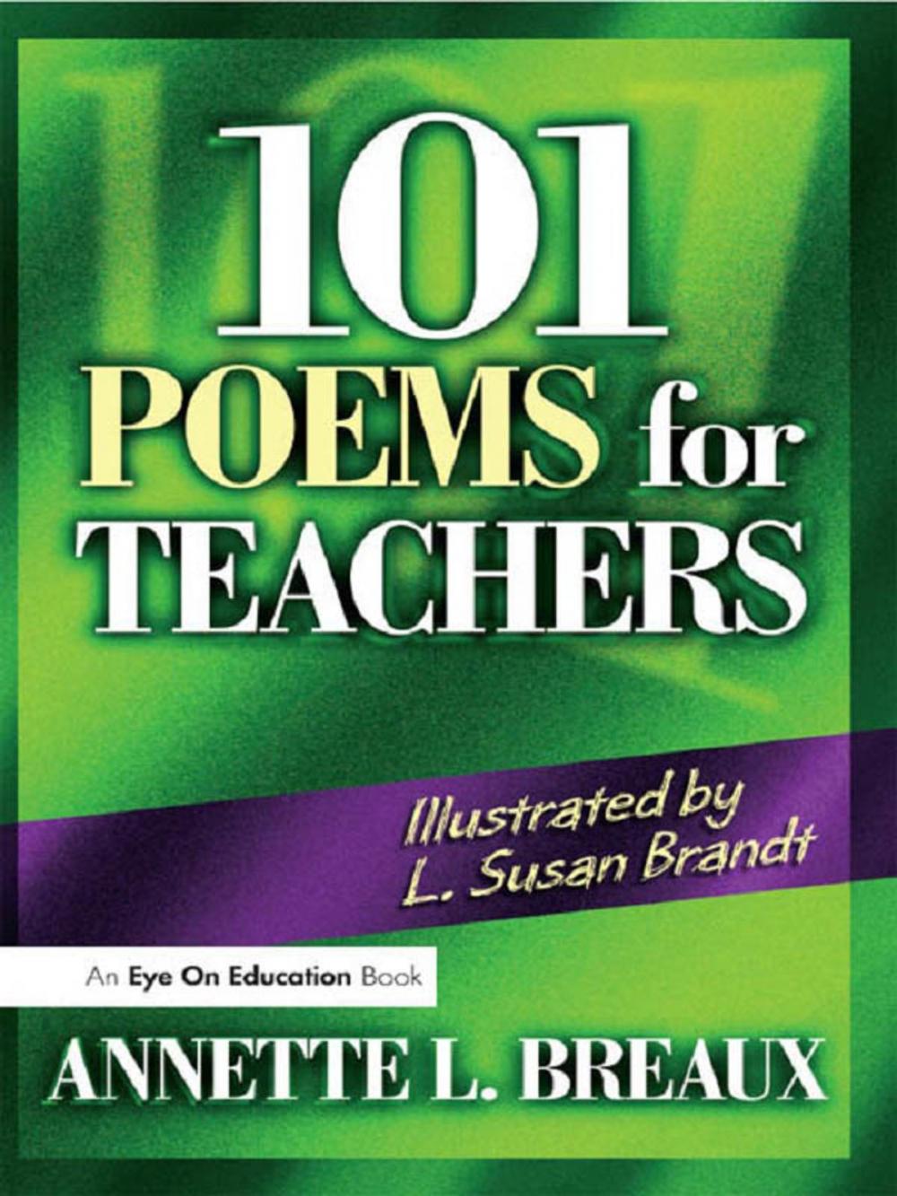 Big bigCover of 101 Poems for Teachers