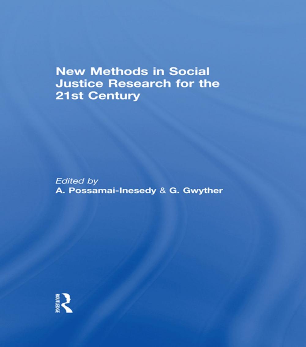 Big bigCover of New Methods in Social Justice Research for the Twenty-First Century