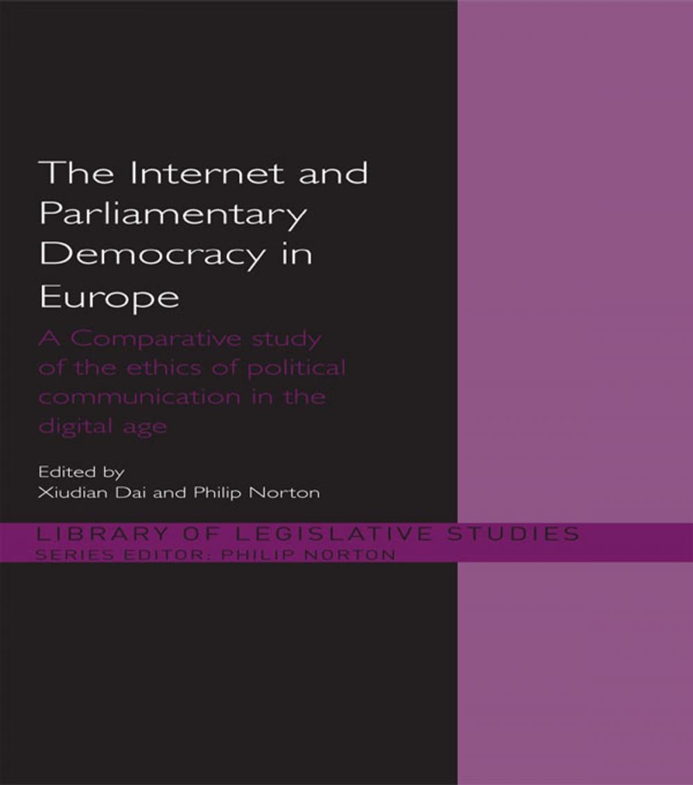 Big bigCover of The Internet and European Parliamentary Democracy