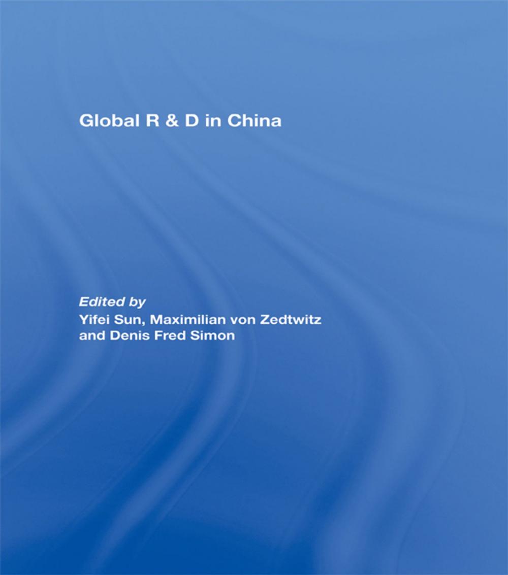 Big bigCover of Global R&D in China