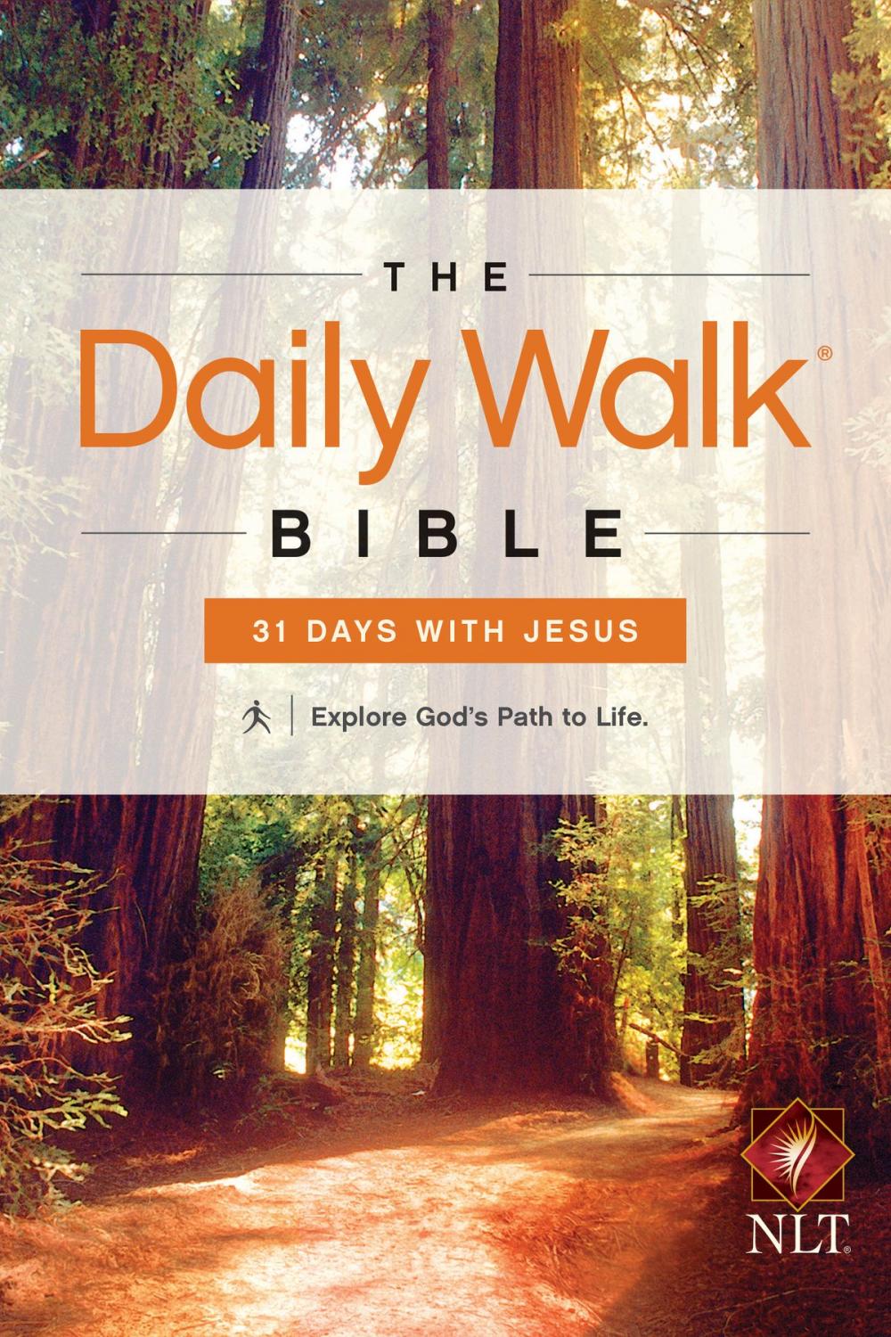 Big bigCover of The Daily Walk Bible NLT: 31 Days with Jesus