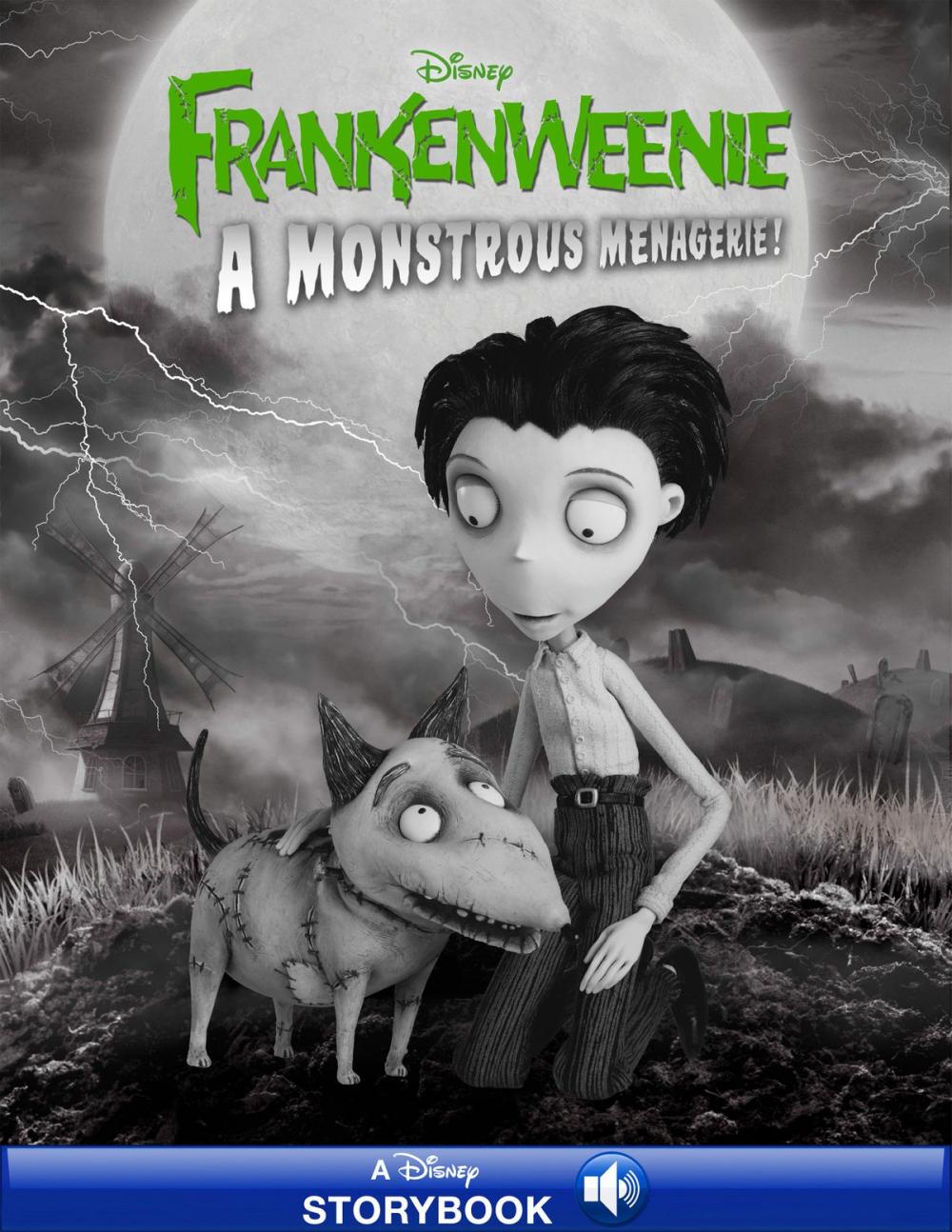 Big bigCover of Frankenweenie: A Monstrous Menagerie!