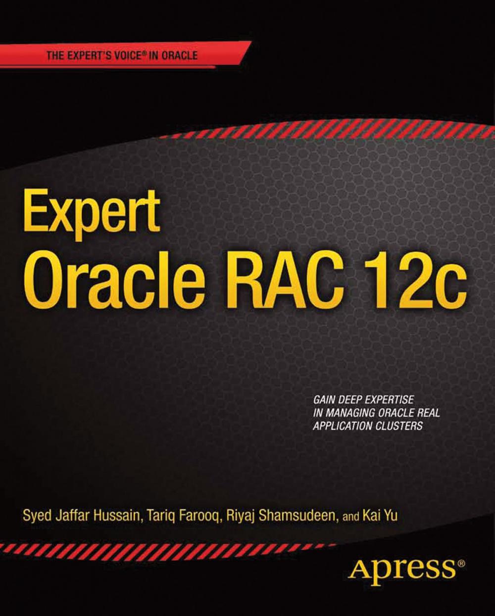 Big bigCover of Expert Oracle RAC 12c