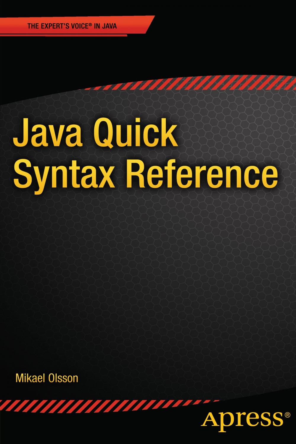 Big bigCover of Java Quick Syntax Reference