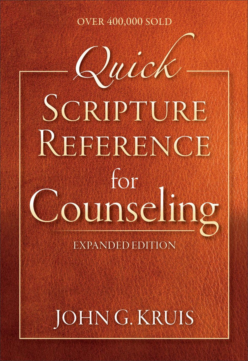 Big bigCover of Quick Scripture Reference for Counseling