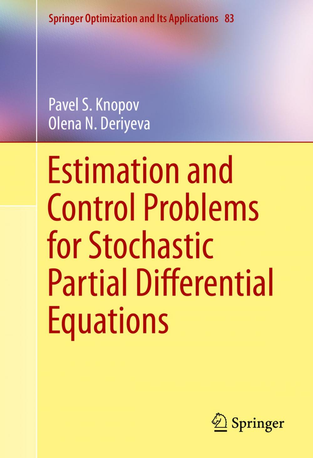 Big bigCover of Estimation and Control Problems for Stochastic Partial Differential Equations