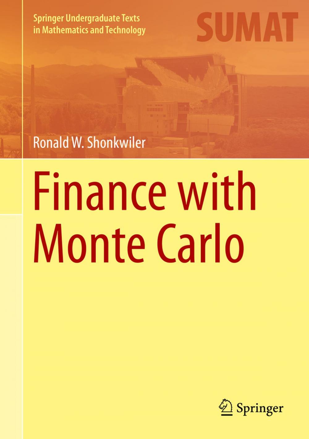 Big bigCover of Finance with Monte Carlo