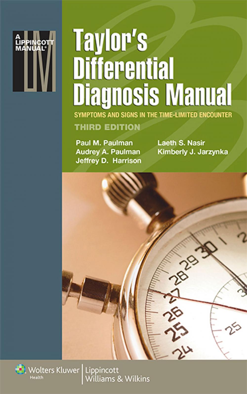 Big bigCover of Taylor's Differential Diagnosis Manual