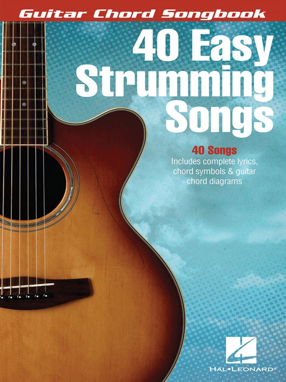 Big bigCover of 40 Easy Strumming Songs - Guitar Chord Songbook