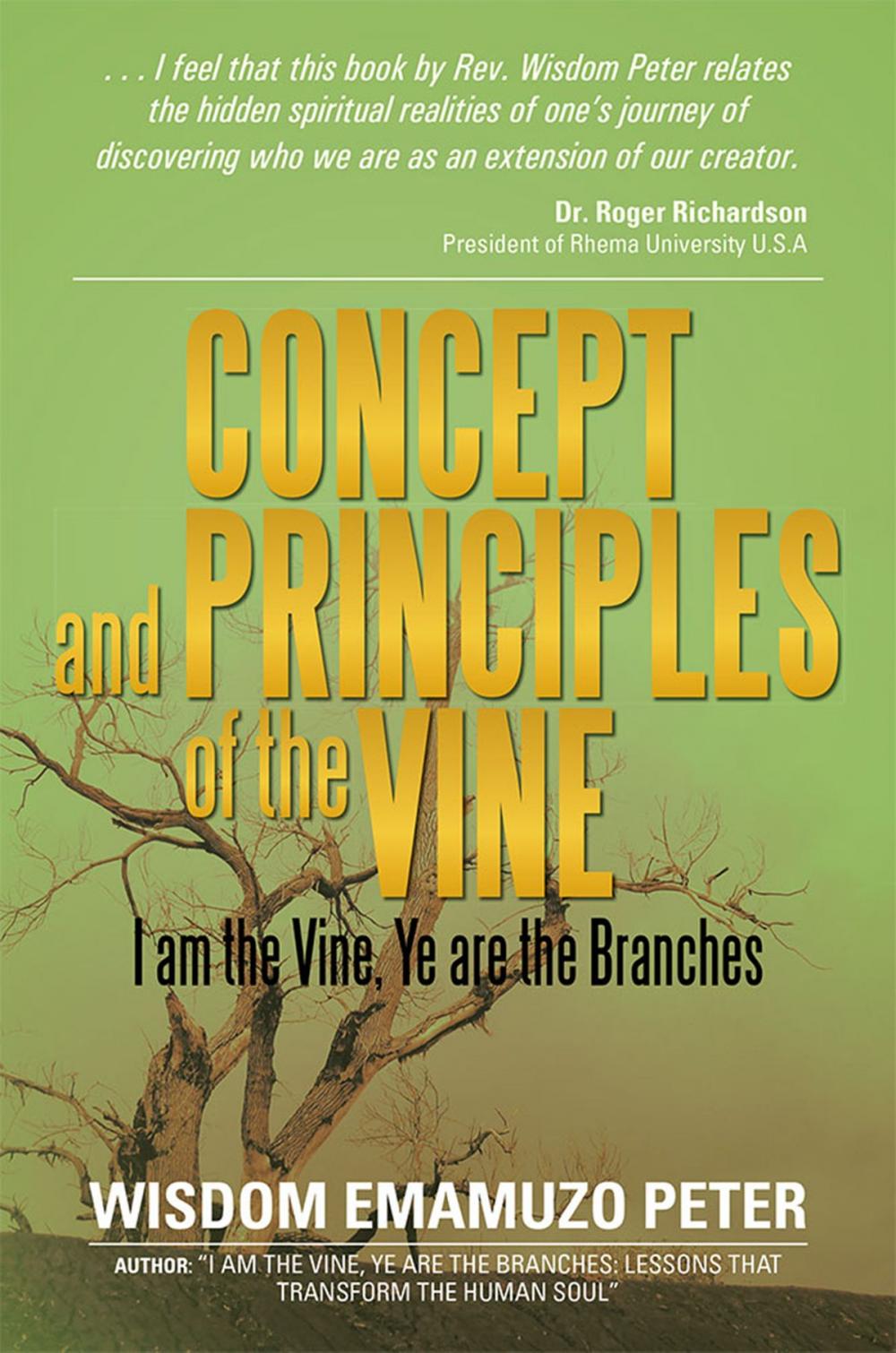 Big bigCover of Concept and Principles of the Vine